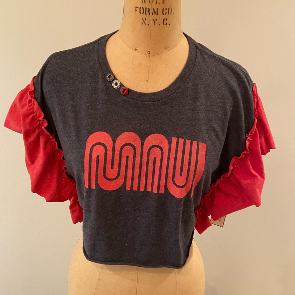 One of a kind, eco-friendly, designer top